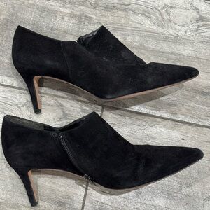 Via Spiga Black Suede Heels